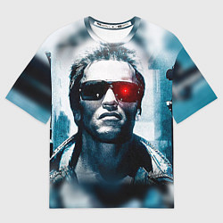Футболка оверсайз мужская T-800, цвет: 3D-принт