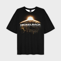 Футболка оверсайз мужская Nickelback: No fixed address, цвет: 3D-принт