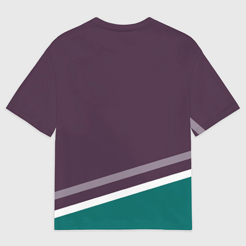 Мужская футболка оверсайз Anaheim Ducks Selanne / 3D-принт – фото 2