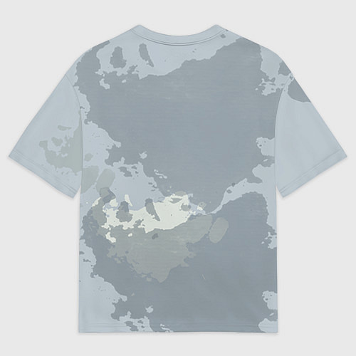 Мужская футболка оверсайз One Punch Man Fist / 3D-принт – фото 2