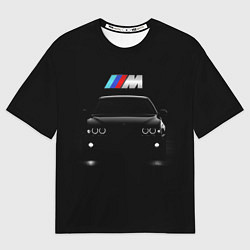 Футболка оверсайз мужская BMW, цвет: 3D-принт