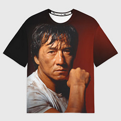 Мужская футболка оверсайз Джеки Чан