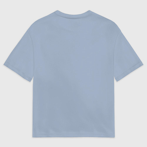 Мужская футболка оверсайз Гагарин взлетает / 3D-принт – фото 2