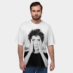 Футболка оверсайз мужская Молодая Земфира, цвет: 3D-принт — фото 2