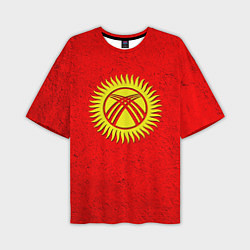 Мужская футболка оверсайз Киргизия