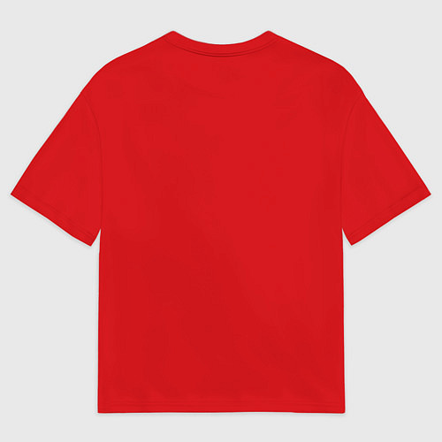 Мужская футболка оверсайз Россия / 3D-принт – фото 2