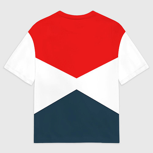 Мужская футболка оверсайз Форма России / 3D-принт – фото 2