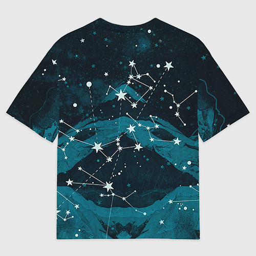 Мужская футболка оверсайз Chemical Brothers: Space / 3D-принт – фото 2