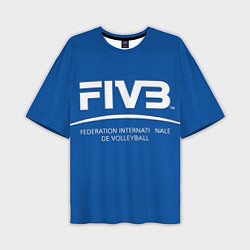 Мужская футболка оверсайз Волейбол FIVB
