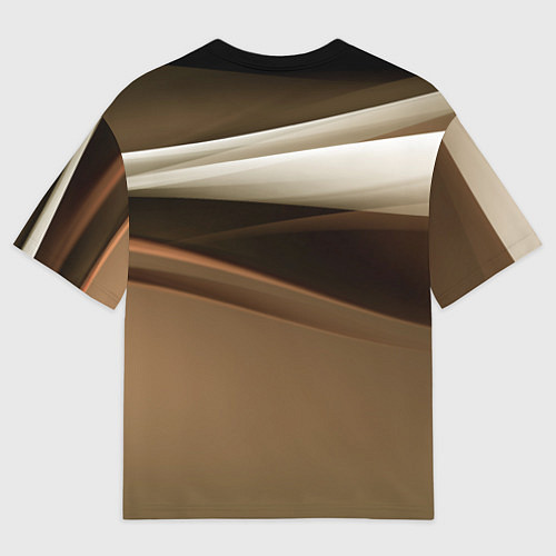 Мужская футболка оверсайз Мартышка / 3D-принт – фото 2