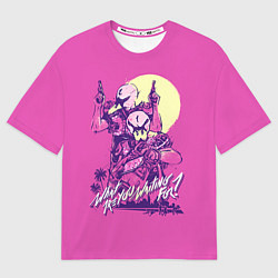 Мужская футболка оверсайз What are you waiting for?