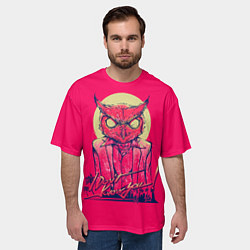 Футболка оверсайз мужская I don't know you, цвет: 3D-принт — фото 2