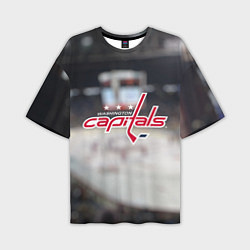 Мужская футболка оверсайз Washington Capitals