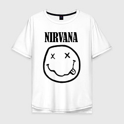 Мужская футболка оверсайз Nirvana