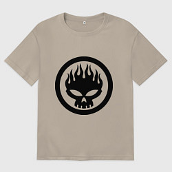 Мужская футболка оверсайз The Offspring: Sybmol