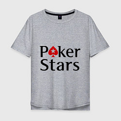 Мужская футболка оверсайз Poker Stars