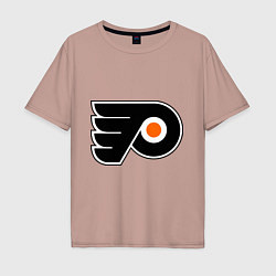 Мужская футболка оверсайз Philadelphia Flyers