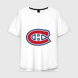 Мужская футболка оверсайз Montreal Canadiens