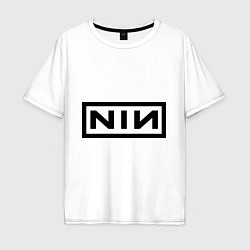 Мужская футболка оверсайз Nine inch nails