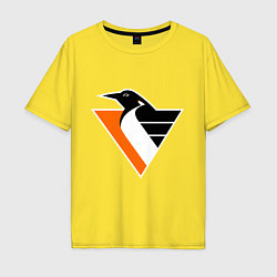 Мужская футболка оверсайз Pittsburgh Penguins