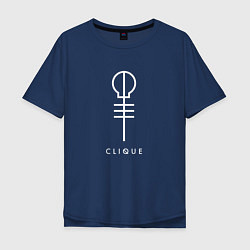 Мужская футболка оверсайз Twenty One Pilots: Clique