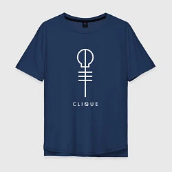 Мужская футболка оверсайз Twenty One Pilots: Clique