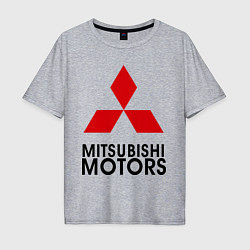 Мужская футболка оверсайз Mitsubishi