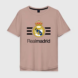 Мужская футболка оверсайз Real Madrid Lines