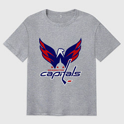 Мужская футболка оверсайз Washington Capitals: Ovechkin