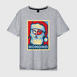 Мужская футболка оверсайз Santa HOHOHO