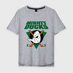 Мужская футболка оверсайз Anaheim Mighty Ducks