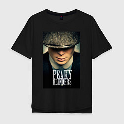 Футболка оверсайз мужская Peaky Blinders, цвет: черный