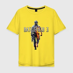 Мужская футболка оверсайз Battlefield 3
