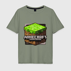 Мужская футболка оверсайз Minecraft: Pocket Edition