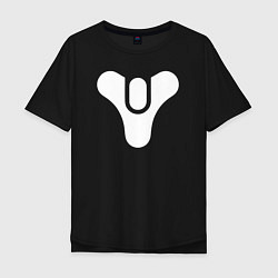 Мужская футболка оверсайз Destiny Symbol