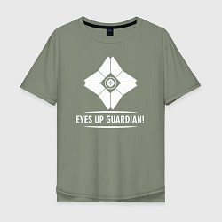 Мужская футболка оверсайз Eyes Up Guardian