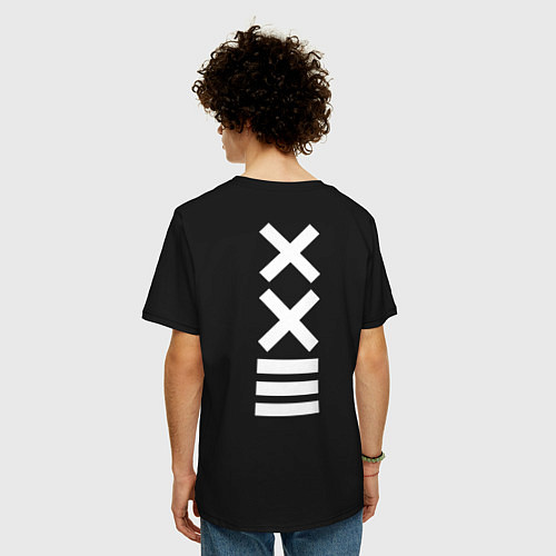 Мужская футболка оверсайз XXIII ORIGINAL / Черный – фото 4