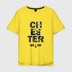 Футболка оверсайз мужская Chester: 1967-2017, цвет: желтый