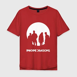 Мужская футболка оверсайз Imagine Dragons