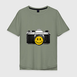 Мужская футболка оверсайз Фото-smile