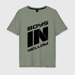 Мужская футболка оверсайз Boys in yellow