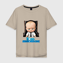 Мужская футболка оверсайз Boss Baby