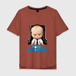 Мужская футболка оверсайз Boss Baby