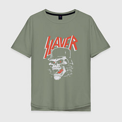 Мужская футболка оверсайз Slayer: Rage Soldier