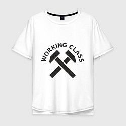 Мужская футболка оверсайз Working class