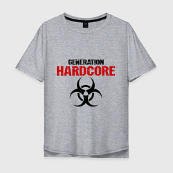 Мужская футболка оверсайз Generation Hardcore