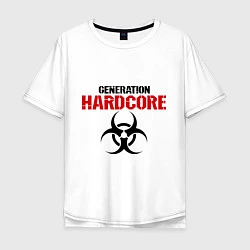 Мужская футболка оверсайз Generation Hardcore