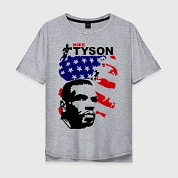 Мужская футболка оверсайз Mike Tyson: USA Boxing