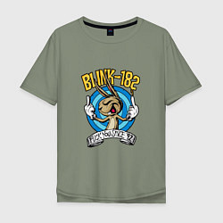 Мужская футболка оверсайз Blink-182: Fuck you