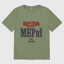 Мужская футболка оверсайз MEPHI